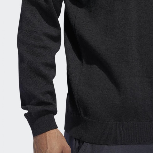 ADIDAS GOLF SWEATER SWEATSHIRT 50% WOOL PULLOVER - Picture 8 of 9